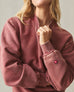 Unisex American Vintage Crew Sweatshirt - Mineral Wash Russet Brown